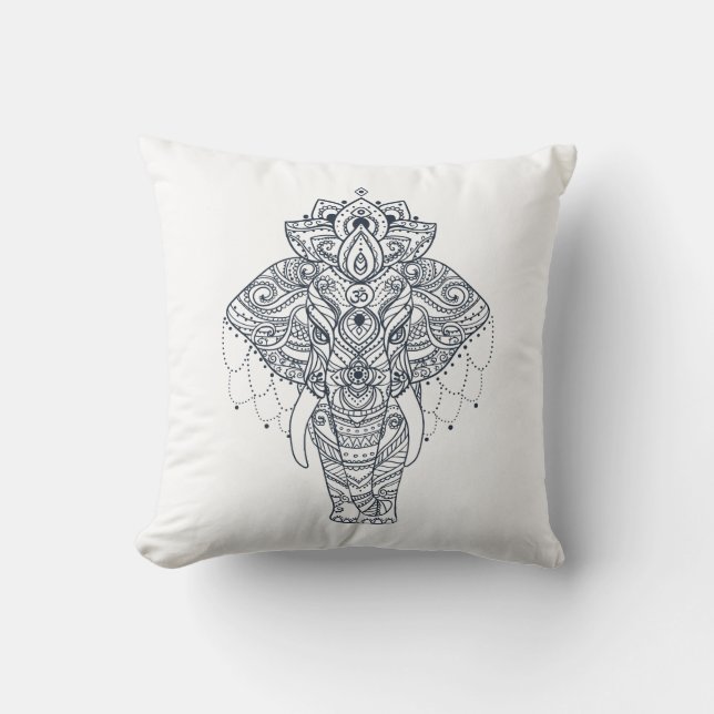 Inspired Elephant Cushion (Front)