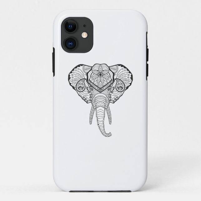 Inspired Elphant Head Case-Mate iPhone Case (Back)