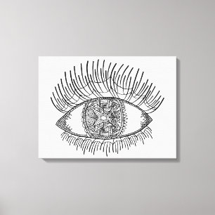Inspired Eye 6 Canvas Print