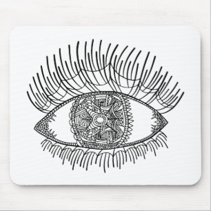 Inspired Eye Mouse Mat