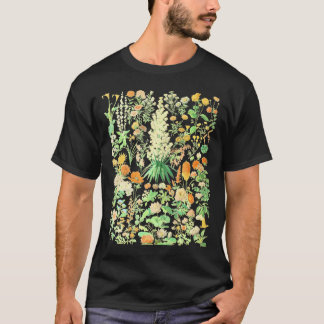 Inspired Flower Botanical Chart T-Shirt