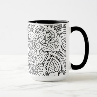 Inspired Flowers Mug