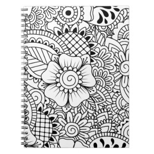 Inspired Flowers Notebook