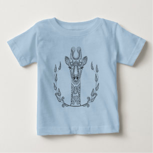 Inspired Giraffe Baby T-Shirt