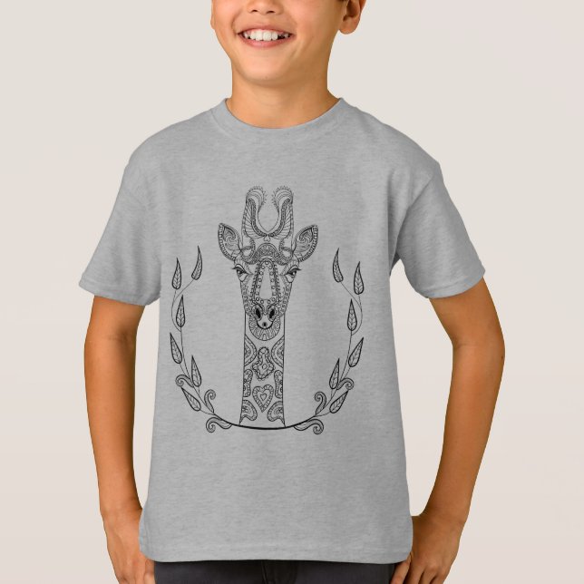 Inspired Giraffe T-Shirt (Front)