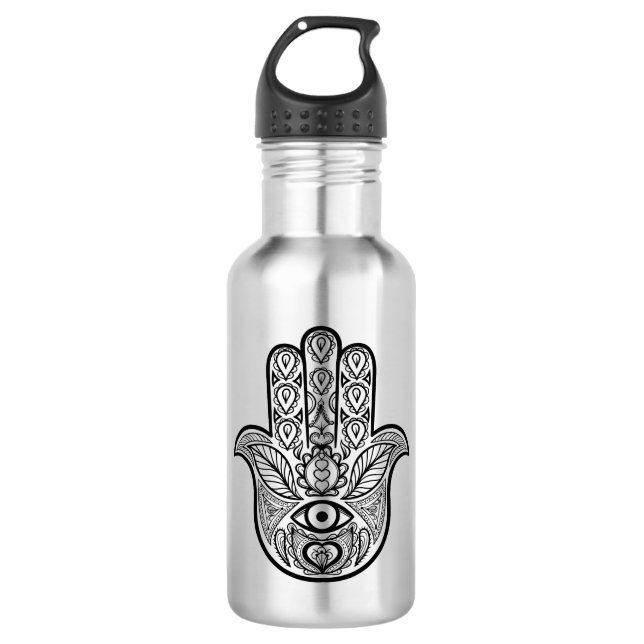 Inspired Hamsa Hand 710 Ml Water Bottle (Front)