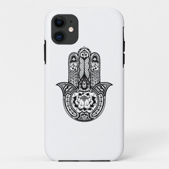 Inspired Hamsa Symbol Case-Mate iPhone Case (Back)