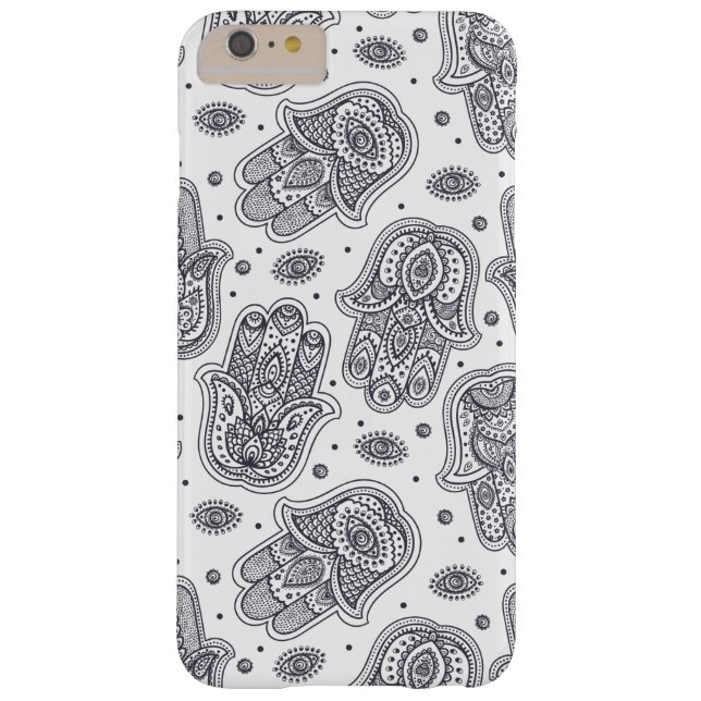 Inspired Hand Drawn Hamsa Case-Mate iPhone Case (Back)