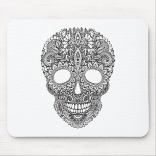 Inspired Human Skull Mouse Mat