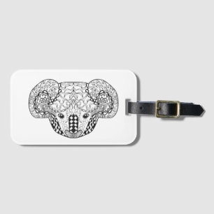 Inspired Koala Bear Luggage Tag