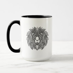 Inspired Lion Head 4 Mug