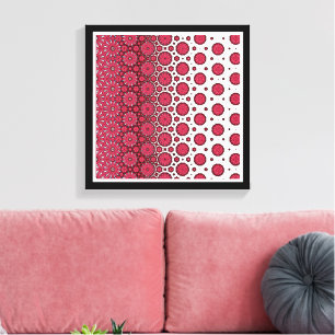 Inspired Mandala Art print