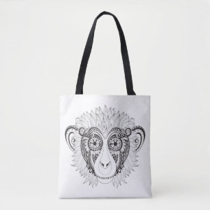 Inspired Monkey 2 Tote Bag