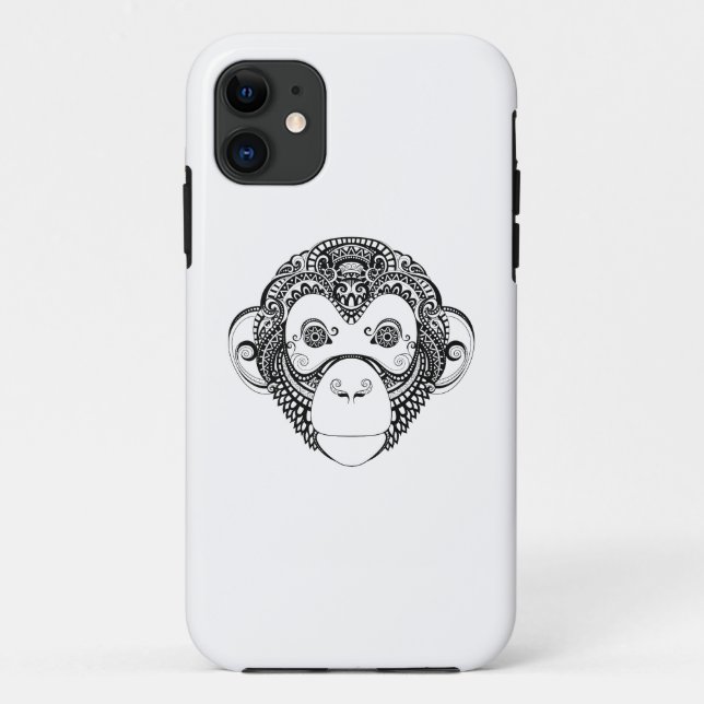Inspired Monkey Design Case-Mate iPhone Case (Back)