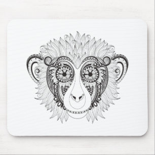 Inspired Monkey Mouse Mat