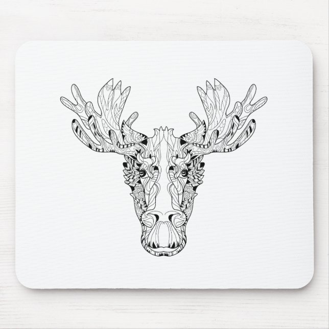 Inspired Of An Elk Mouse Mat (Front)