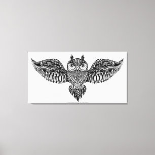 Inspired Owl Canvas Print