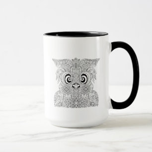 Inspired Owl Portrait Mug