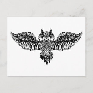 Inspired Owl Postcard