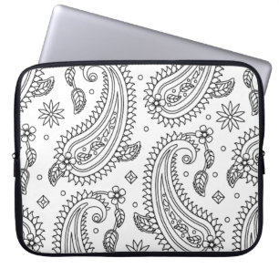 Inspired Paisley Design Laptop Sleeve