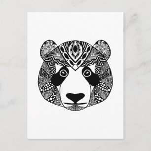 Inspired Panda Postcard
