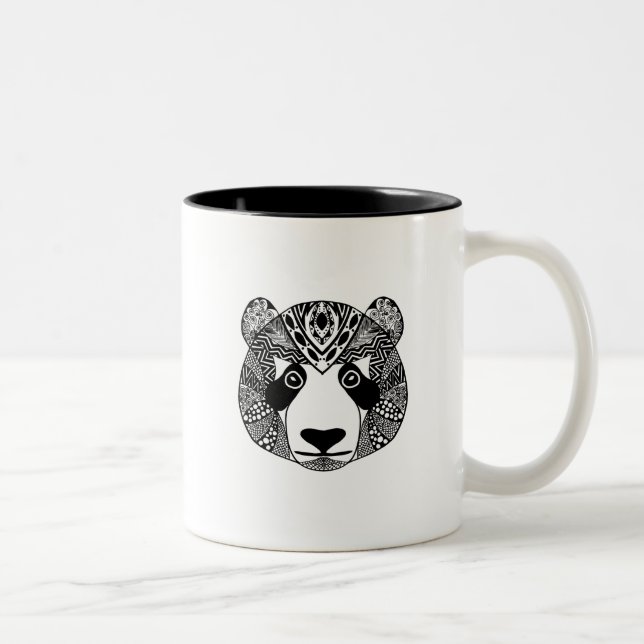 Inspired Panda Two-Tone Coffee Mug (Right)
