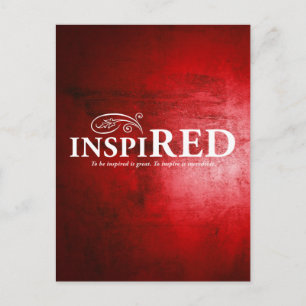 Inspired Postcard
