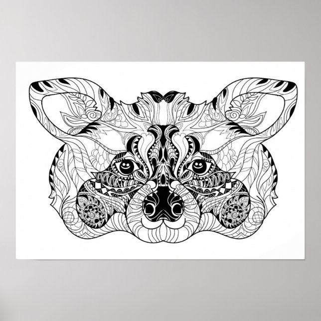 Inspired Racoon 2 Poster (Front)