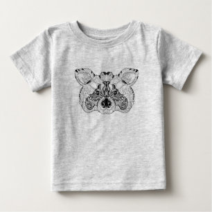 Inspired Racoon Baby T-Shirt