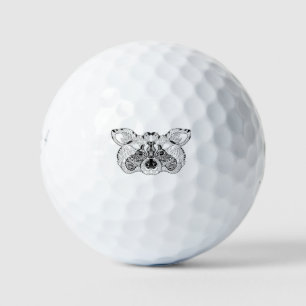 Inspired Racoon Golf Balls