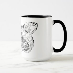 Inspired Racoon Mug