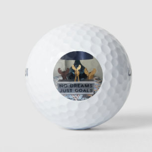 Inspired Reindeer Dreams: A Motivational Holiday Golf Balls