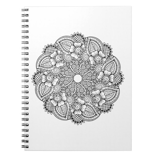Inspired Round Design Notebook (Front)