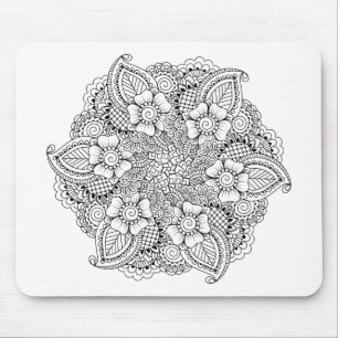 Inspired Round Element Mouse Mat