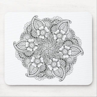 Inspired Round Element Mouse Mat