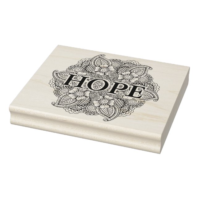 Inspired Round Element Rubber Stamp (Stamp)