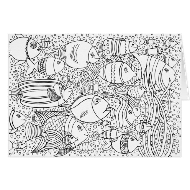 Inspired School Of Fish (Front Horizontal)