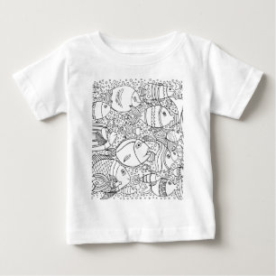 Inspired School Of Fish Baby T-Shirt