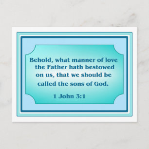 Inspired Scripture Postcard