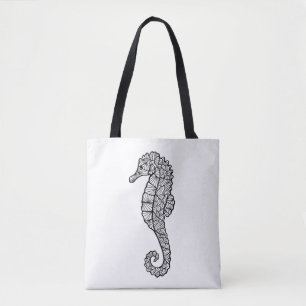 Inspired Sea Horse 2 Tote Bag