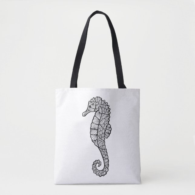 Inspired Sea Horse 2 Tote Bag (Front)