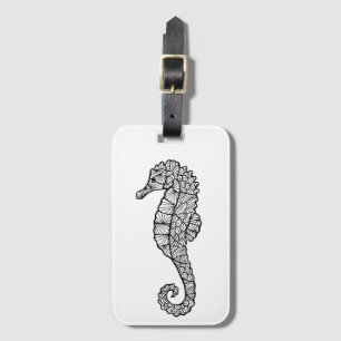 Inspired Sea Horse Luggage Tag