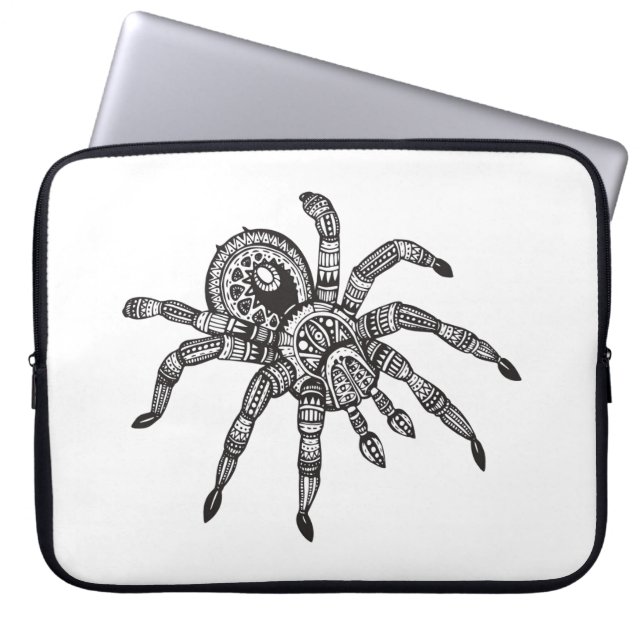Inspired Spider Laptop Sleeve (Front)