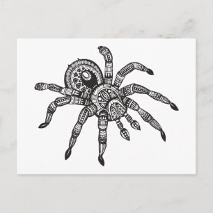 Inspired Spider Postcard