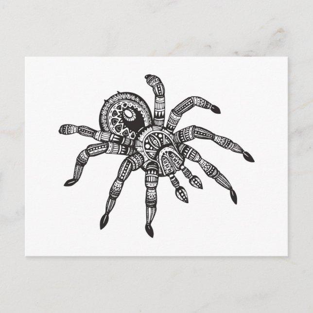 Inspired Spider Postcard (Front)