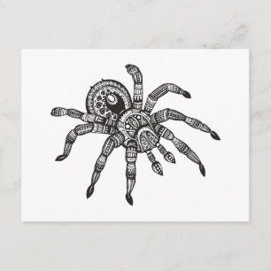 Inspired Spider Postcard