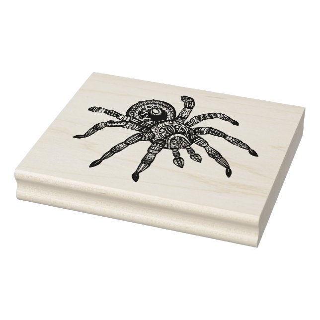 Inspired Spider Rubber Stamp (Stamp)