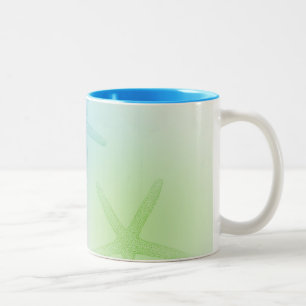 Inspired Starfish Two-Tone Coffee Mug