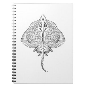 Inspired Stingray Totem Notebook