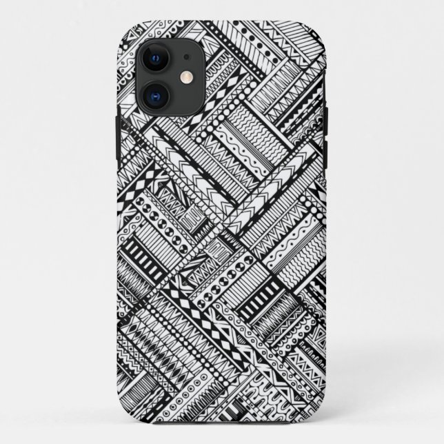Inspired Tribal Art Pattern Case-Mate iPhone Case (Back)